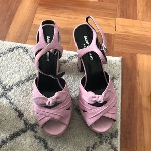 Saint Laurent platform sandals